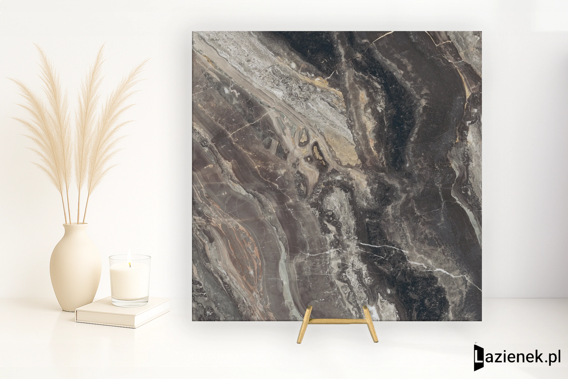 Graniti Fiandre Marble Lab Arabescato Orobico naturalna 60x60 cm gr. 8 mm - płytka rektyfikowana / AS200X860